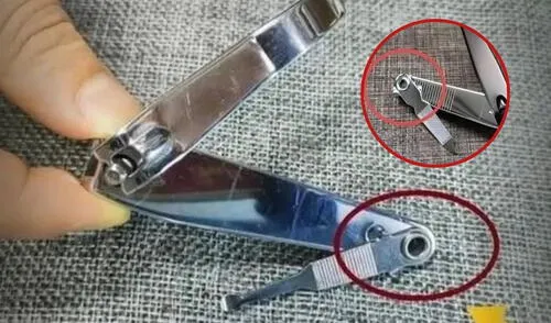 Cortauñas | orificio del cortauñas