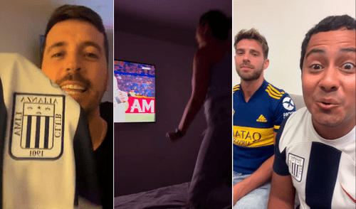 Jesús Alzamora, Lorena Álvarez y Gustavo Borja son hinchas famosos de Alianza Lima. Fotos: Instagram. Hinchas de Alianza Lima.