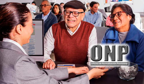 Jubilados peruanos de la ONP pueden cobrar sus pensiones de jubilación en varios bancos. Foto: Composición LR/Andina. Jubilados peruanos de la ONP pueden cobrar sus pensiones de jubilación en varios bancos.