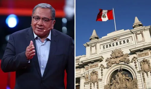 Carlos Anderson mostró su descuerdo con el comunicado del Congreso. Foto: composición LR Carlos Anderson