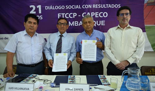 El acuerdo incluye compromisos en planificación urbana, acceso a servicios básicos, y la lucha contra la violencia en el sector construcción. Fuente: Difusión. El acuerdo incluye compromisos en planificación urbana, acceso a servicios básicos, y la lucha contra la violencia en el sector construcción.