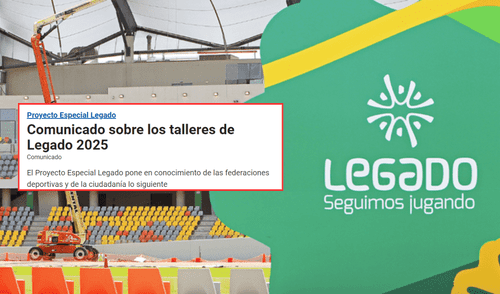 Federaciones Deportivas Nacionales denuncian desaparición de S/9.3 millones recaudados por talleres de verano en Legado.