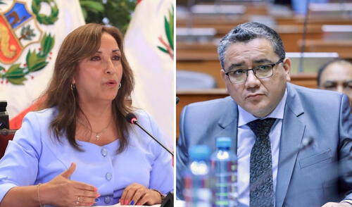 Juan José Santiváñez presentó a su vocero el 17 de febrero último. Foto: composición LR Juan Jose Santivañez