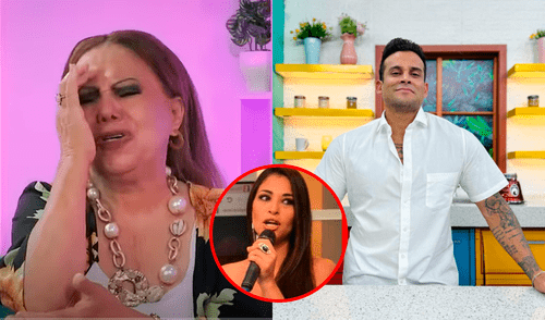 Nancy Cavagnari compartió días de convivencia con Christian Domínguez a raíz de que ambos formaban parte de la serie 'Néctar en el Cielo'