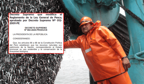 Pescadores artesanales en faena dentro de las cinco millas marítimas