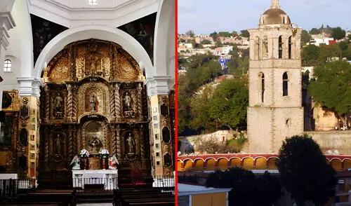 Esta edificación de México fue reconocida en 2021 por la UNESCO. Foto: composición LR/Cathedrals and Churches/José Montealegre Esta edificación de México fue reconocida en 2021 por la UNESCO