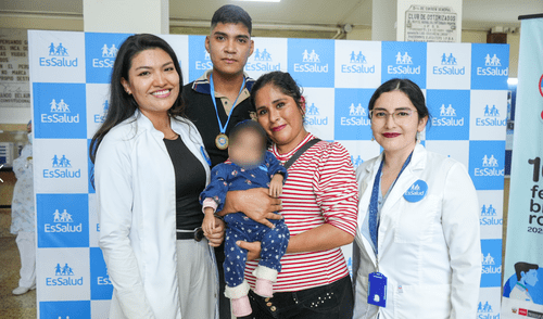 Alaia ya fue dada de alta y se encuentra en su casa junto a su familia. Foto: Essalud Alaia ya fue dada de alta y se encuentra en su casa junto a su familia. Foto: Essalud