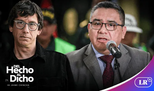 Jaime Chincha habla sobre el nuevo vocero del ministro Santiváñez. Foto: composición LR Jaime Chincha habla sobre el nuevo vocero del ministro Santiváñez.