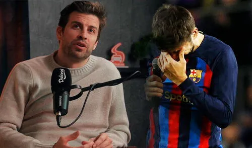 Gerard Piqué se retiró del fútbol cuando tenía 35 años en la temporada 2022, siendo su último equipo el Barcelona FC. Foto: composición LR Gerard Piqué - Barcelona FC