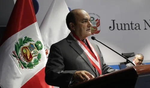 Gino Ríos Patio, presidente de la Junta Nacional de Justicia Gino Ríos Patio, presidente de la Junta Nacional de Justicia