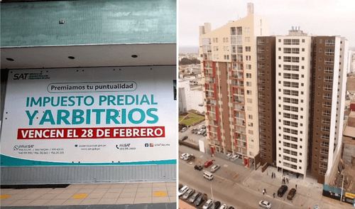 La municipalidad se encarga del cobro del impuesto predial cada año.