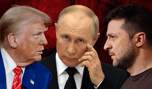 En el Despacho Oval de la Casa Blanca, los líderes de EE. UU. y Ucrania se juntaron en medio de la tensión por la invasión rusa en Ucrania. Foto: Composición LR. En el Despacho Oval de la Casa Blanca, los líderes de EE. UU. y Ucrania se juntaron en medio de la tensión por la invasión rusa en Ucrania. Foto: Composición LR.