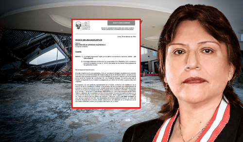 Congresista Alex Flores pide a Delia Espinoza que investigue tragedia de Trujillo por dolo eventual. Foto: composición LR delia espinoza fiscal de la nación alex flores