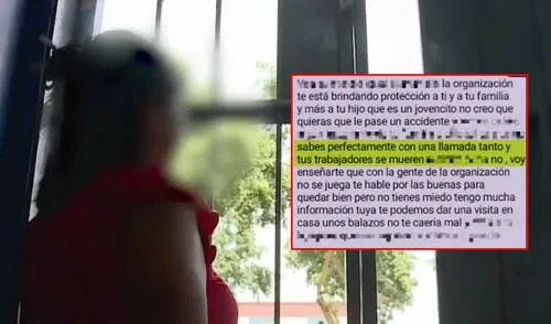 Extorsionadores han amenazado con atentar contra la vida de la empresaria y su familia en Santa Anita. Foto: composición LR/América Extorsión en tapicería de Santa Anita