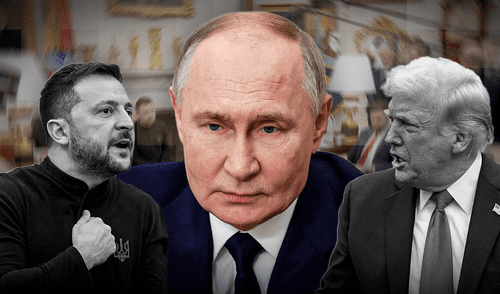 La portavoz rusa, María Zajárova, criticó a Zelensky por su "obsesión" con la guerra y lo calificó como una "amenaza peligrosa" para la comunidad internacional. Foto: composición LR/AFP La portavoz rusa, María Zajárova, criticó a Zelensky por su "obsesión" con la guerra y lo calificó como una "amenaza peligrosa" para la comunidad internacional. Foto: composición LR/AFP