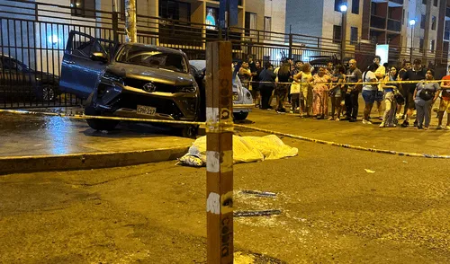 Hombre asesinado en Los Olivos