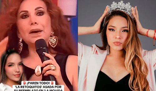 Janet Barboza saltó a la fama en la televisión peruana gracias al programa 'La movida de los sábados'.