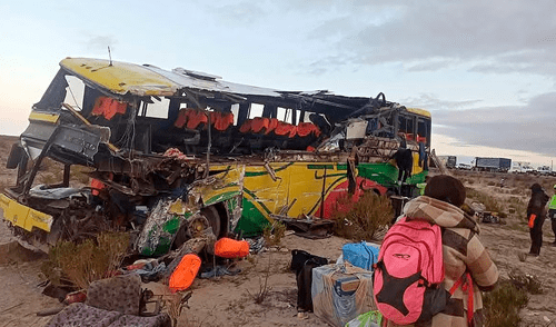 Siete peruanos entre los 37 muertos que dejó fatal choque de buses en Bolivia: tres son menores de edad