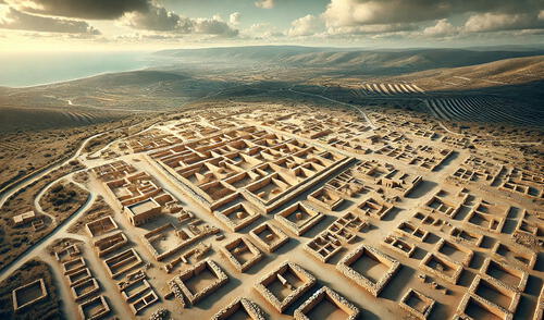 La cultura natufiense descubrió que realizar construcciones cuadradas y rectangulares permiten un uso más eficiente del espacio.