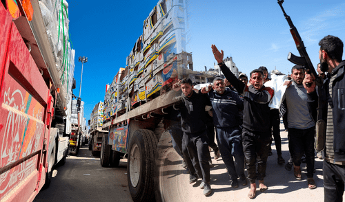 Además de bloquear el ingreso de alimentos, Israel también atacó al norte de la Franja de Gaza.