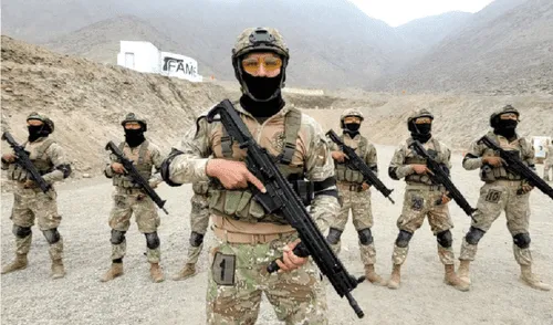 Cuestionamiento. Mediante un contrato bajo sospecha, FAME le vendió al Ejército 10.000 fusiles Arad 7 de IWI. Ahora abastecerá a la PNP. Foto: difusión