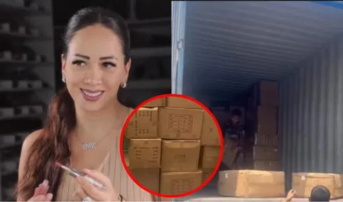 Melissa Klug se mostró emocionada por su negocio de importaciones.