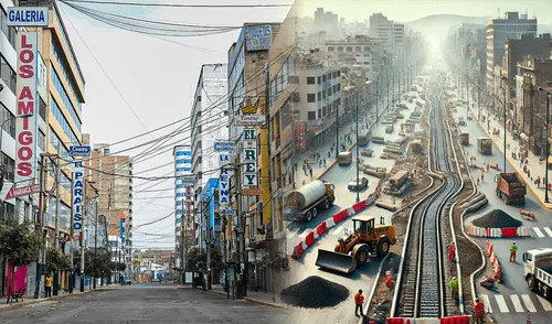Avenida México en La Victoria