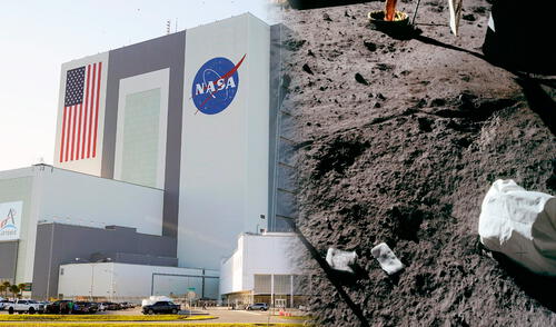 La NASA busca una solución para resolver el problema de la basura que dejan las misiones espaciales a la Luna.