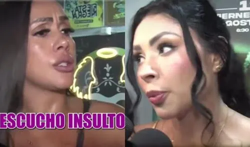 Dorita Orbegoso también aseguró que la amiga de Pamela Franco, Vanessa Pumarica, lanzó insultos en su contra.