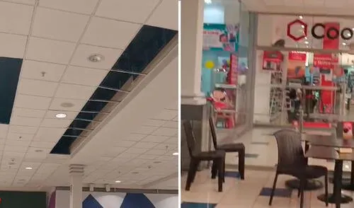 De acuerdo a los testigos del lugar, las estructuras cayeron después del temblor. Foto: composición LR