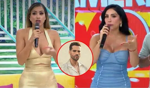 Leysi Suárez le recordó en vivo a Milett Figueroa que en el pasado le molestaban con Guty Carrera. Foto: Composición LR/Difusión Leysi Suárez le recordó en vivo a Milett Figueroa que en el pasado le molestaban con Guty Carrera.