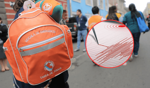 Indeci recomienda revisar periódicamente el contenido de la mochila de emergencia.