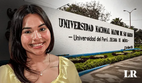 Joven rindió examen de admisión a San Marcos el pasado 1 de marzo. Foto: Composición Jazmin Ceras/LaRepública Resultados del examen de admisión UNMSM 2025-II