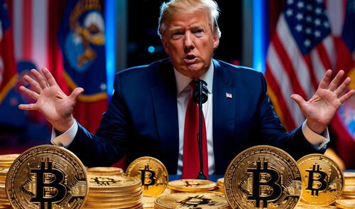 Donald Trump anuncia creación de reserva estratégica de criptomonedas con Bitcoin, Ethereum, XRP, Solana y Cardano. Foto: CriptoFacil Donald Trump anuncia creación de reserva estratégica de criptomonedas con Bitcoin, Ethereum, XRP, Solana y Cardano.