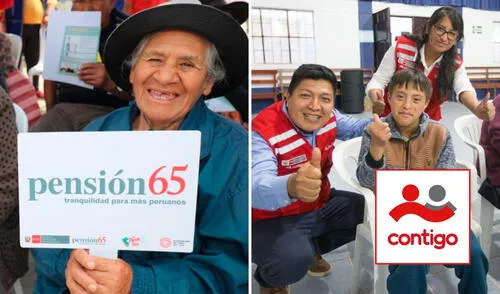 Pensión 65 y el Programa Contigo están a cargo del Ministerio de Desarrollo e Inclusión Social. Foto: Midis/LR Pensión 65 y el Programa Contigo están a cargo del Ministerio de Desarrollo e Inclusión Social. Foto: Midis/LR