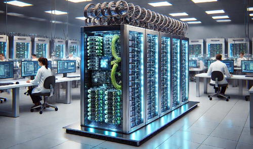 China se posiciona como líder en computación cuántica con el nuevo procesador "Zuchongzhi 3.0", que cuenta con 105 qubits y supera a modelos de Google en velocidad. Foto: DALL-E China supera a Estados Unidos con "Zuchongzhi 3.0", su ordenador cuántico un millón de veces más rápido que Google