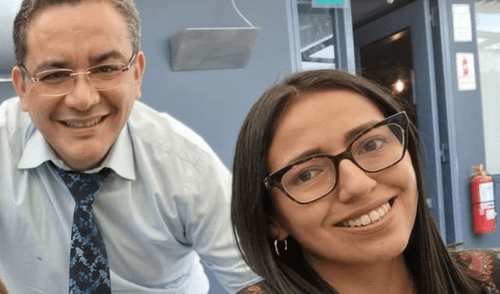 Un colaborador eficaz aseguró que Santiváñez tuvo una relación extramatrimonial con De la Cruz, pero el ministro respondió que no es cierto y está casado desde hace 20 años. Foto: La República Un colaborador eficaz aseguró que Santiváñez tuvo una relación extramatrimonial con De la Cruz, pero el ministro respondió que no es cierto y está casado desde hace 20 años. Foto: La República