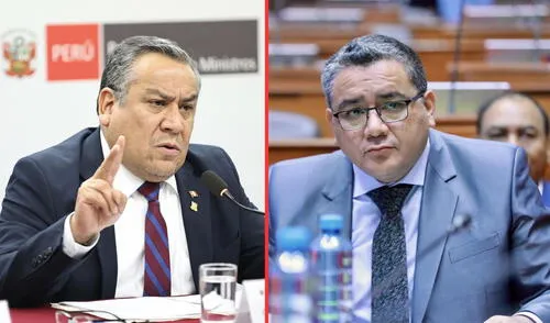 Gustavo Adrianzén, Juan Santiváñez