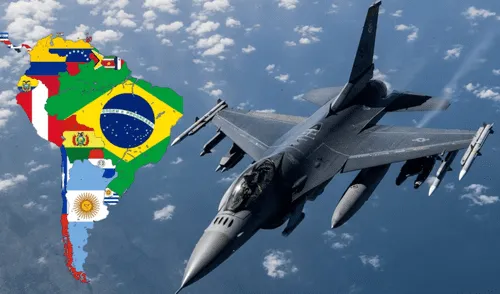 Estos cuatro países sudamericanos no cuentan con cazas en sus fuerzas aéreas. Foto: composición LR/El Cronista