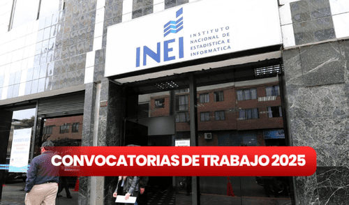INEI ha lanzado una nueva convocatoria laboral dirigida a estudiantes y egresados de diversas carrera. Foto: Composición LR/Inei