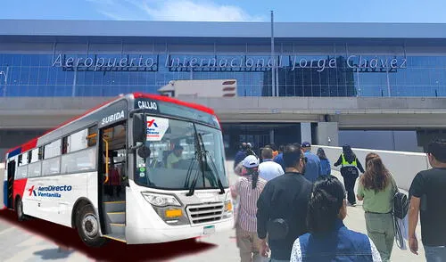 Pasajeros que ingresen al nuevo Aeropuerto Jorge Chávez podrán ingresar usando el buso AeroDirecto.