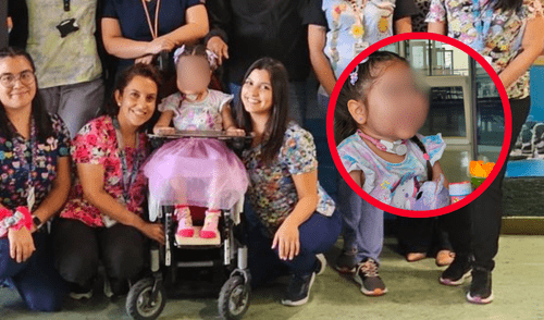 Después de semanas de intensivo tratamiento, Alondra recuperó su capacidad de mover la cabeza, hablar y sonreír.