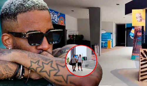 Centro comercial de Jefferson Farfán luce vacío