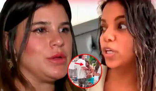 Macarena Vélez fue captada en estado de ebriedad.