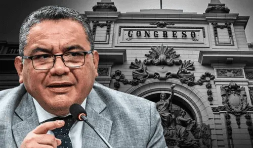 Recientemente, Gustavo Adrianzén señaló Juan Santiváñez goza plenamente de la confianza de él y de la presidenta Dina Boluarte. | Composición LR. Congreso, Juan José Santiváñez