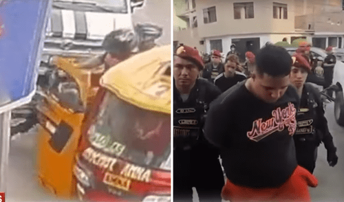 Capturan a delincuentes que atacaron a disparos a bus en SJL