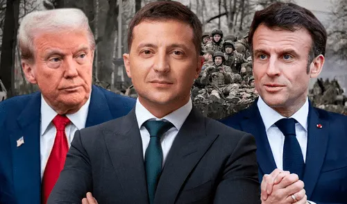 Funcionarios de Trump indican que, debido al buen diálogo entre Washington y Kiev, la suspensión podría ser temporal. Foto: Composición LR.