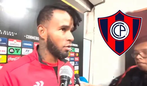 Carlos Cáceda manifestó su descontento con el papel del árbitro en el Melgar vs Cerro Porteño