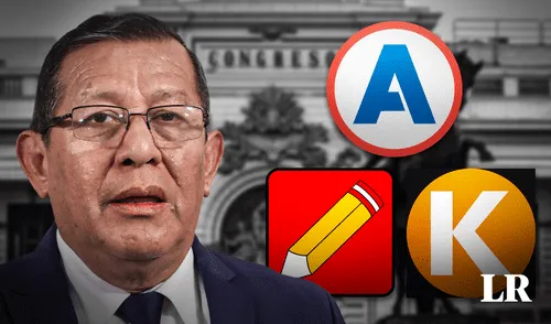 Eduardo Salhuana no fue censurado por su viaje a China en medio de las investigaciones por la red de prostitución. Foto: Composición/LR Eduardo Salhuana, Congreso, Fuerza Popular, Alianza para el Progreso, Perú Libre