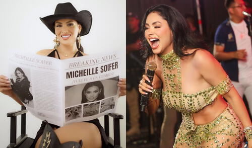 Micheille Soifer anunció el lanzamiento de su nueva canción de cumbia y no descartó colaboración con Pamela Franco.